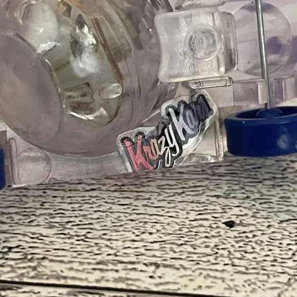 KRAZY KARS ~ MARBLE RACERS - FORD MUSTANG - CLEAR - LIGHTS UP - Picture 6 of 10